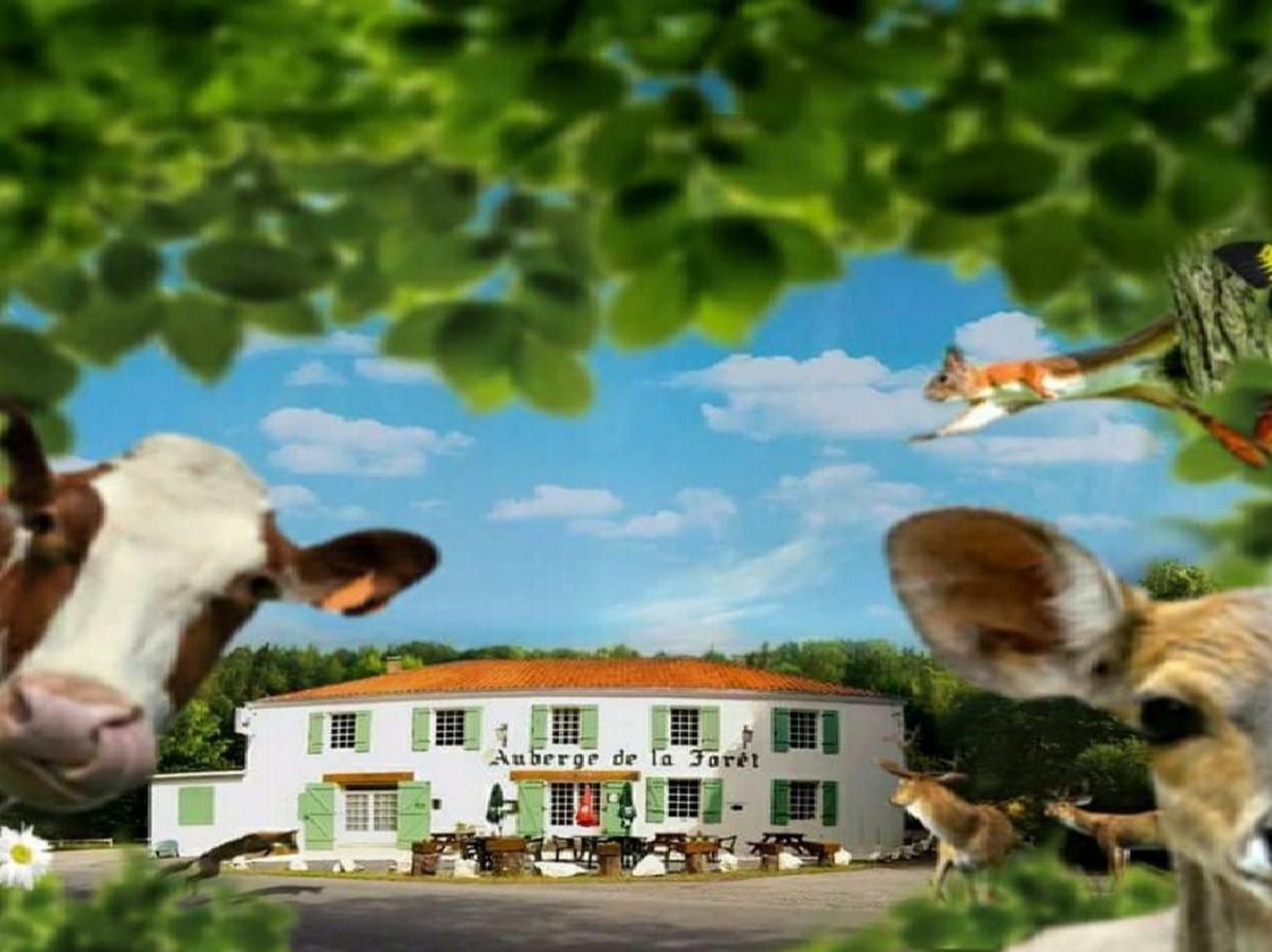 L'Auberge De La Foret Mervent ภายนอก รูปภาพ